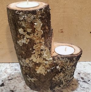 Handmade candle holder